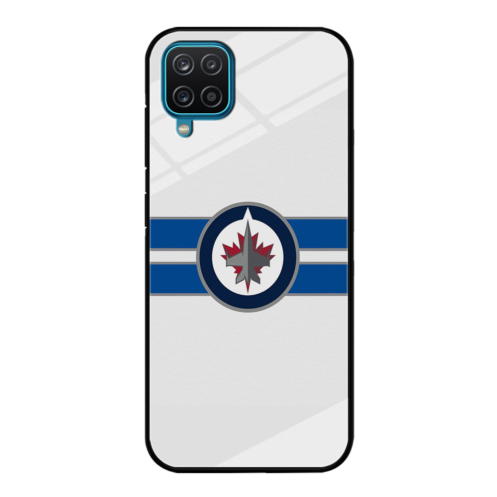 Hockey Winnipeg Jets NHL 001 Samsung Galaxy A12 Case-Phone Case-Tempered Glass Case-Altracase