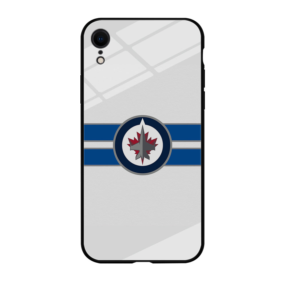 Hockey Winnipeg Jets NHL 001 iPhone XR Case-Phone Case-Tempered Glass Case-Altracase