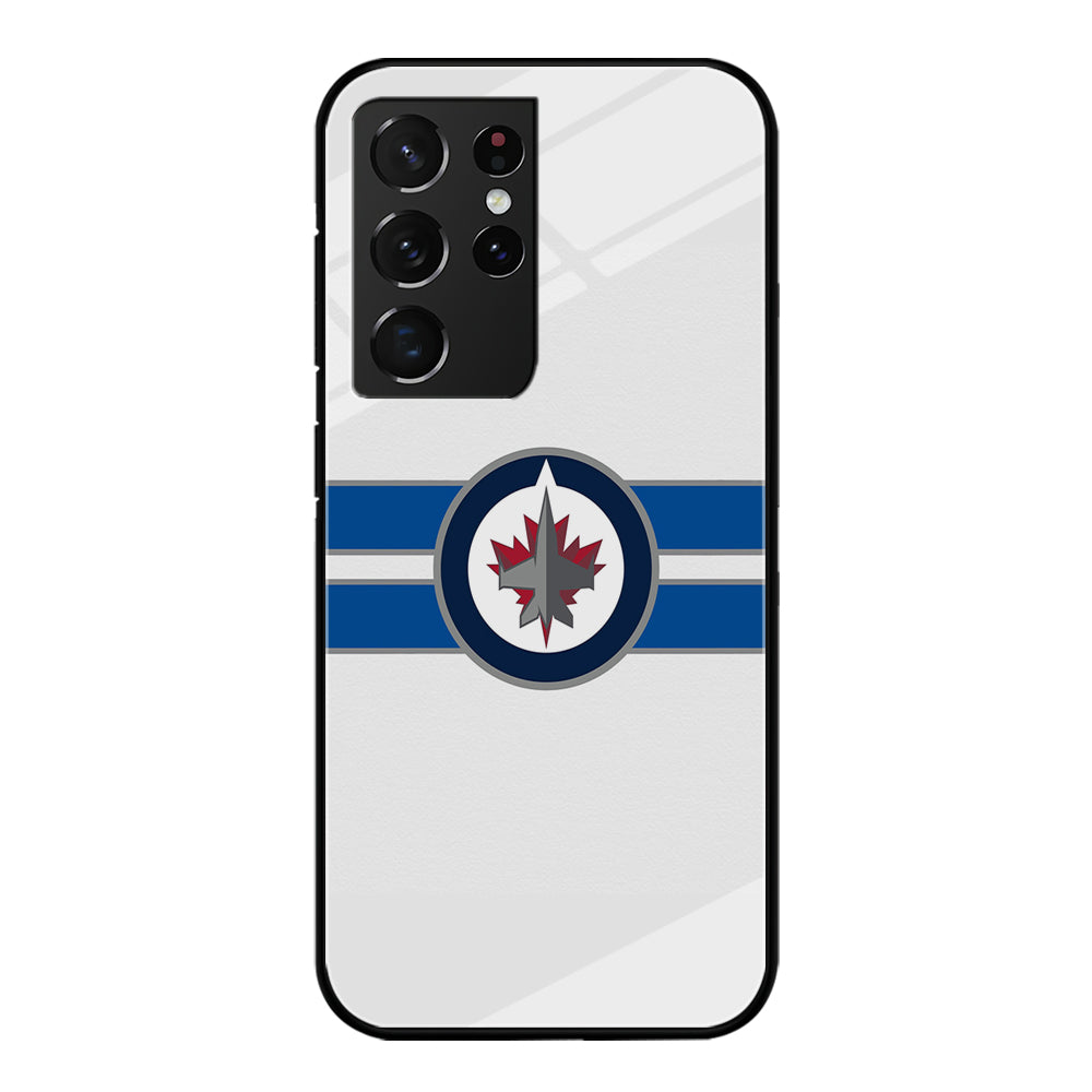 Hockey Winnipeg Jets NHL 001 Samsung Galaxy S23 Ultra Case-Phone Case-Tempered Glass Case-Altracase