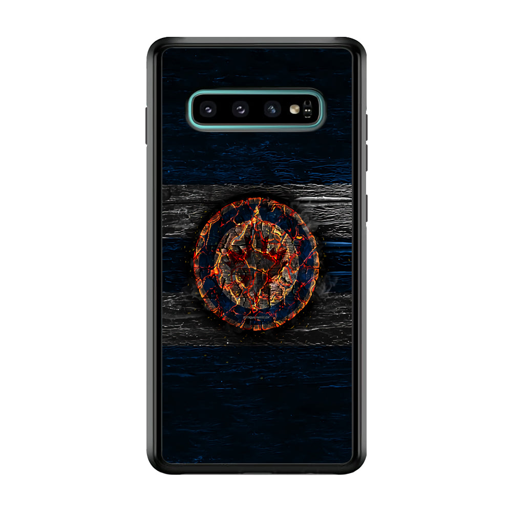 Hockey Winnipeg Jets NHL 002 Samsung Galaxy S10 Case-Phone Case-Rubber Black (2D Case)-Altracase