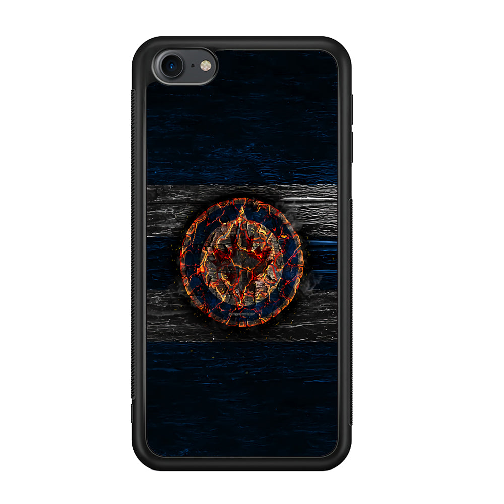 Hockey Winnipeg Jets NHL 002 iPod Touch 6 Case-Phone Case-Rubber White (2D Case)-Altracase