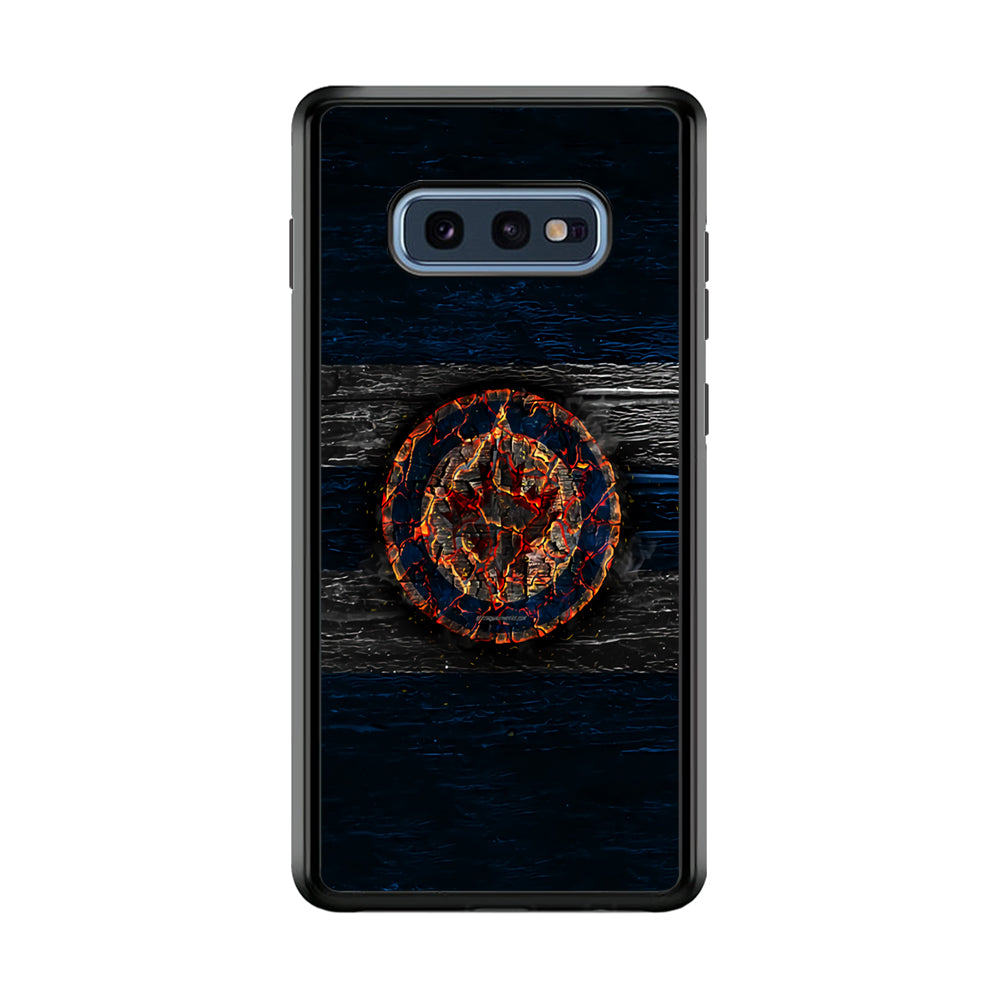 Hockey Winnipeg Jets NHL 002 Samsung Galaxy S10E Case-Phone Case-Rubber Black (2D Case)-Altracase