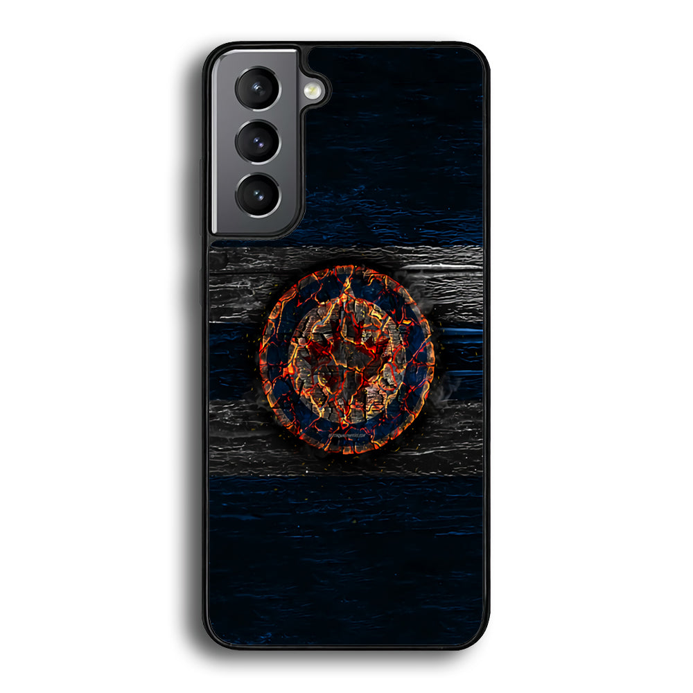 Hockey Winnipeg Jets NHL 002 Samsung Galaxy S21 Case-Phone Case-Rubber Black (2D Case)-Altracase