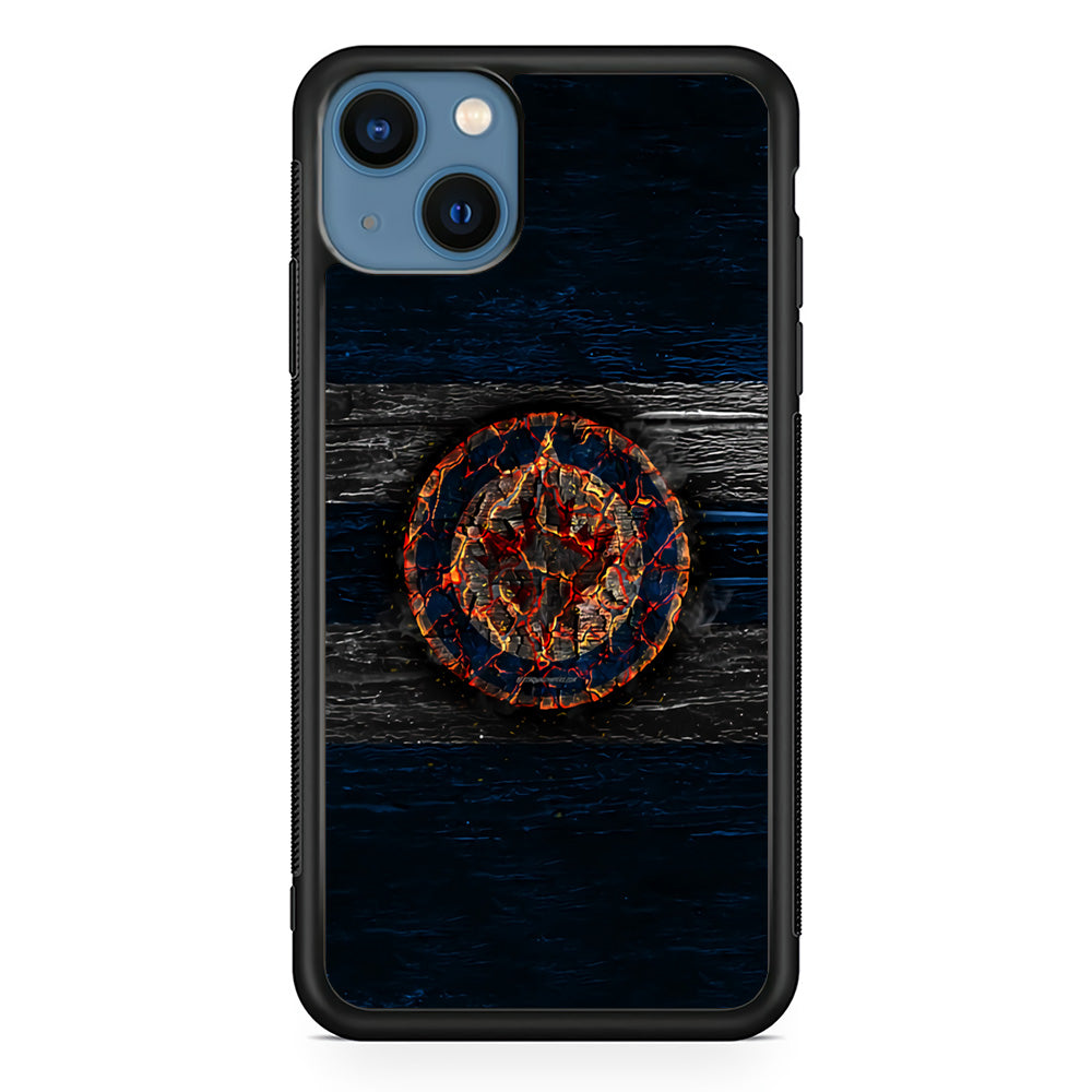 Hockey Winnipeg Jets NHL 002 iPhone 15 Plus Case-Phone Case-Rubber Black (2D Case)-Altracase
