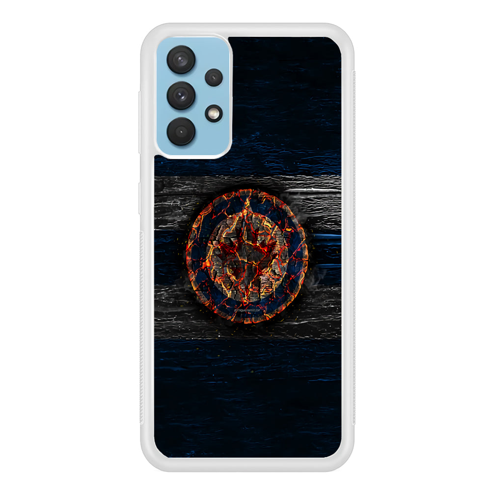 Hockey Winnipeg Jets NHL 002 Samsung Galaxy A32 Case-Phone Case-Rubber White (2D Case)-Altracase