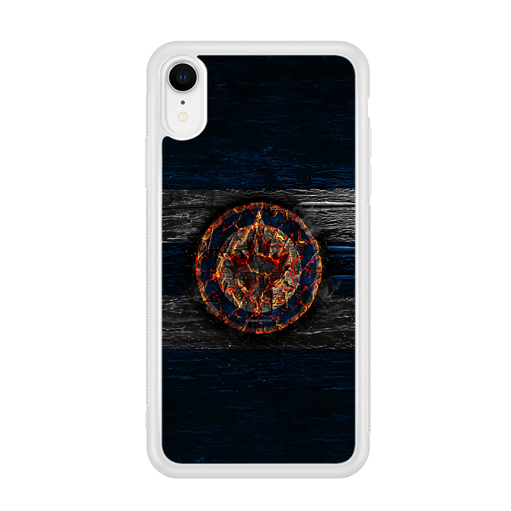 Hockey Winnipeg Jets NHL 002 iPhone XR Case-Phone Case-Rubber White (2D Case)-Altracase