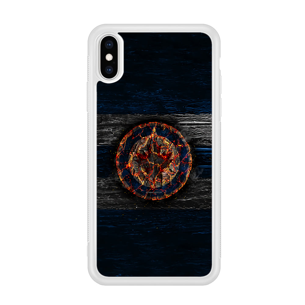 Hockey Winnipeg Jets NHL 002 iPhone Xs Case-Phone Case-Rubber White (2D Case)-Altracase