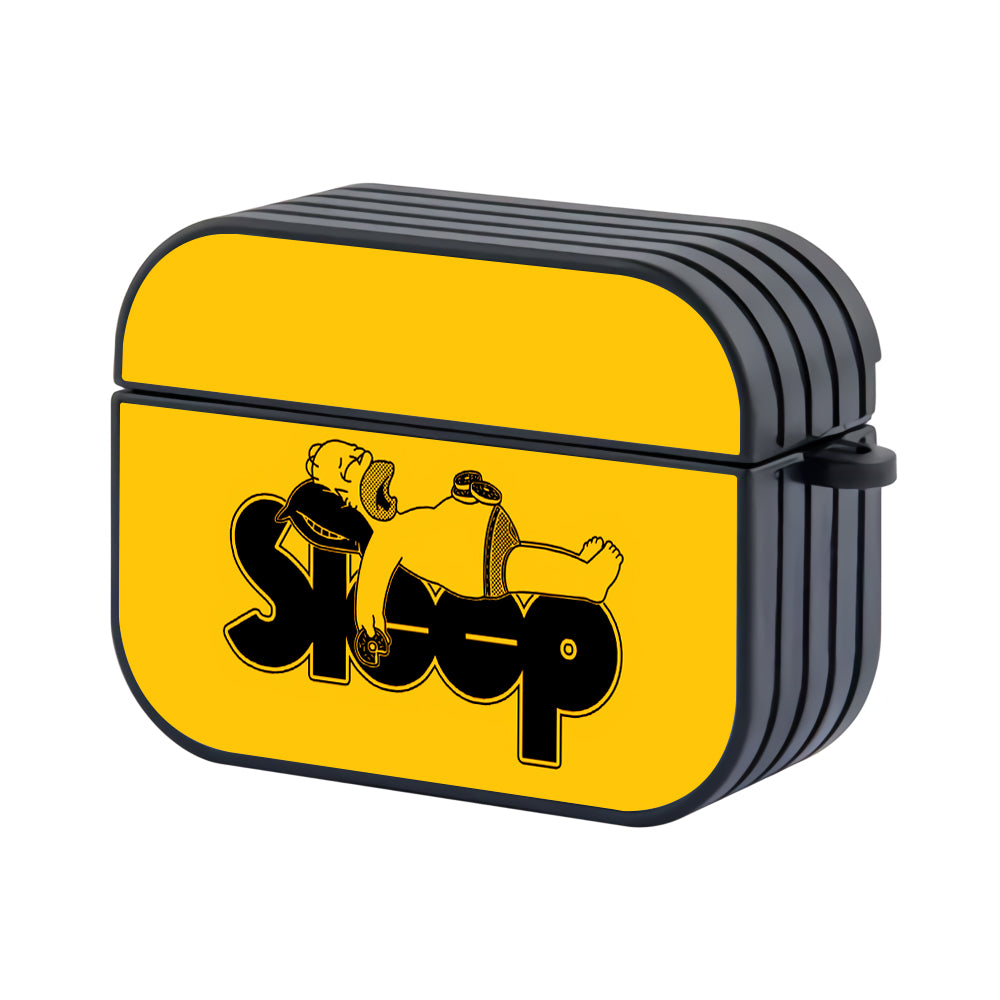 Homer Simpson Eats While Sleeping Apple Airpods Pro Case-AirPods Pro Case-Altracase