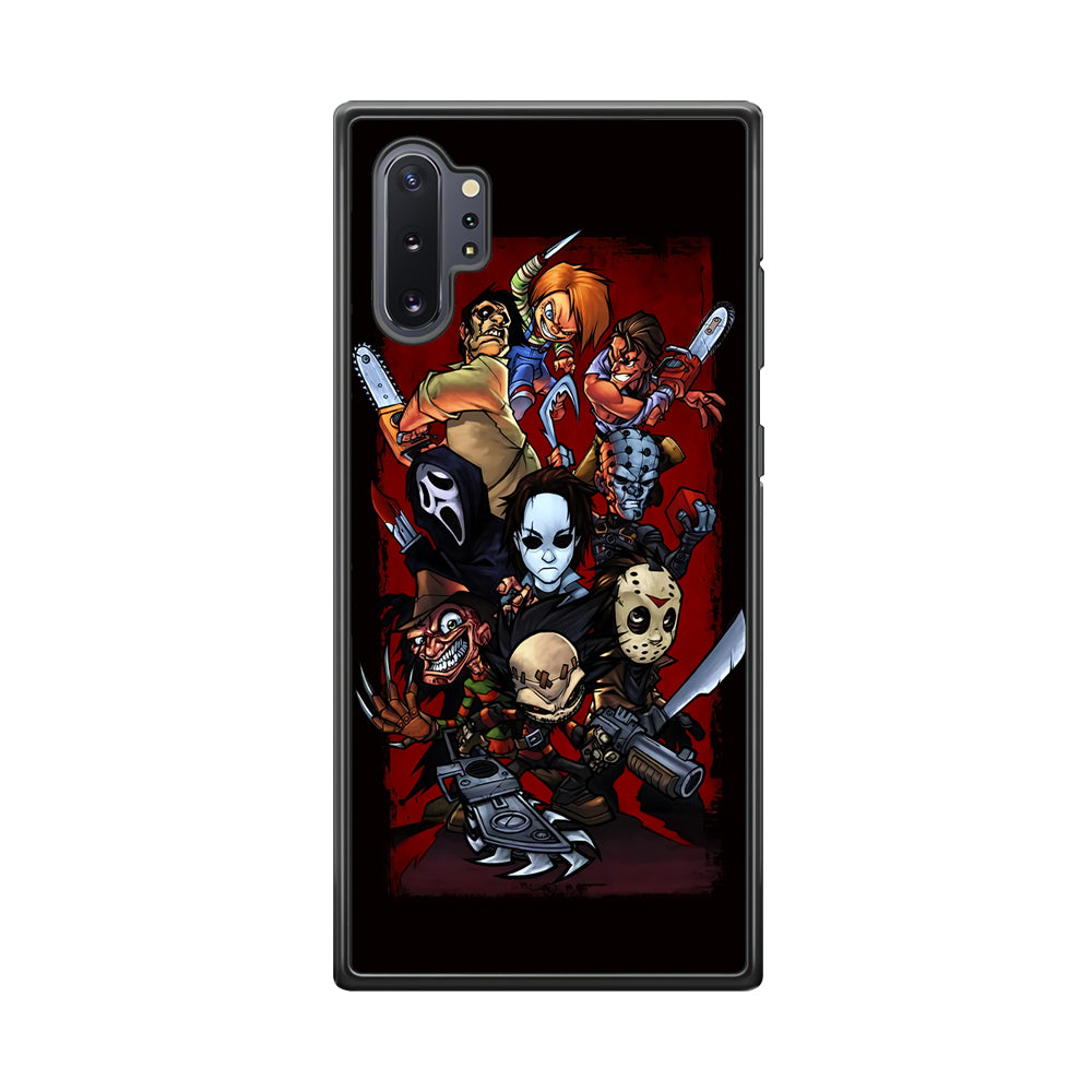 Horror Character Cartoon Samsung Galaxy Note 10 Plus Case-Phone Case-Tempered Glass Case-Altracase
