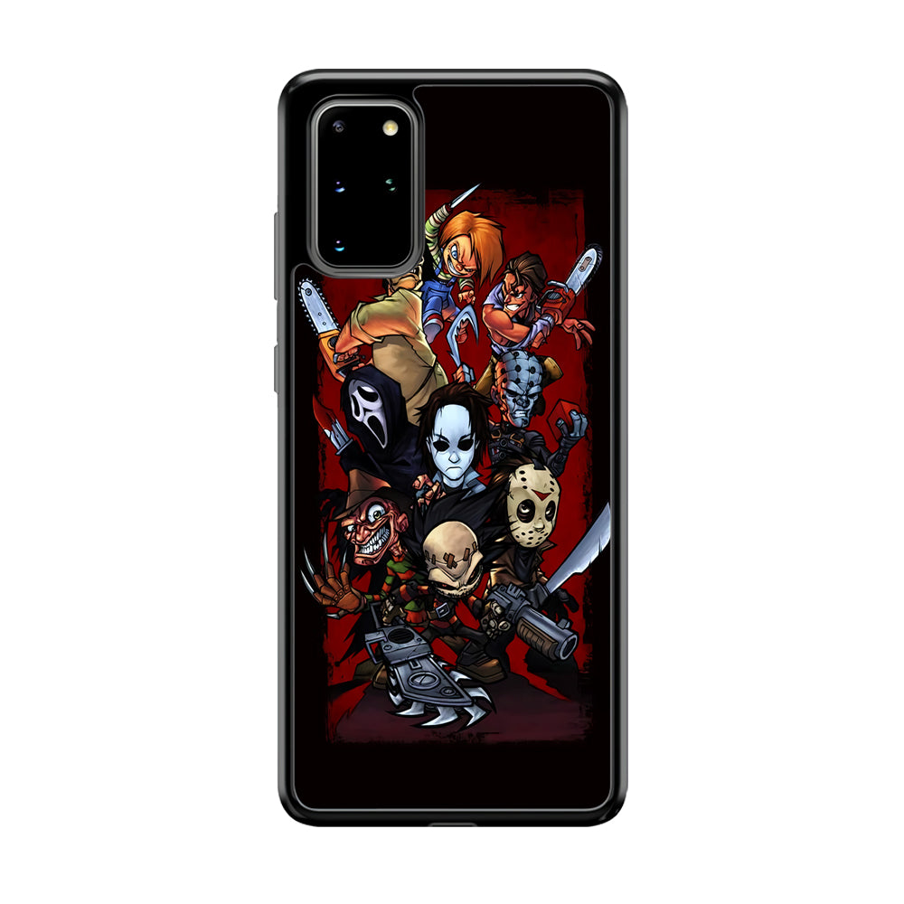 Horror Character Cartoon Samsung Galaxy S20 Plus Case-Phone Case-Tempered Glass Case-Altracase