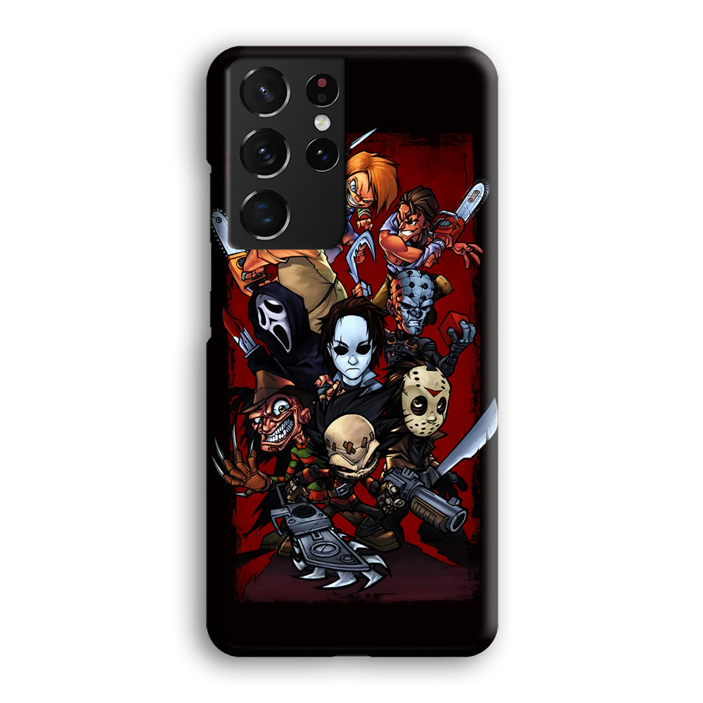 Horror Character Cartoon Samsung Galaxy S23 Ultra Case-Phone Case-3D Case-Altracase