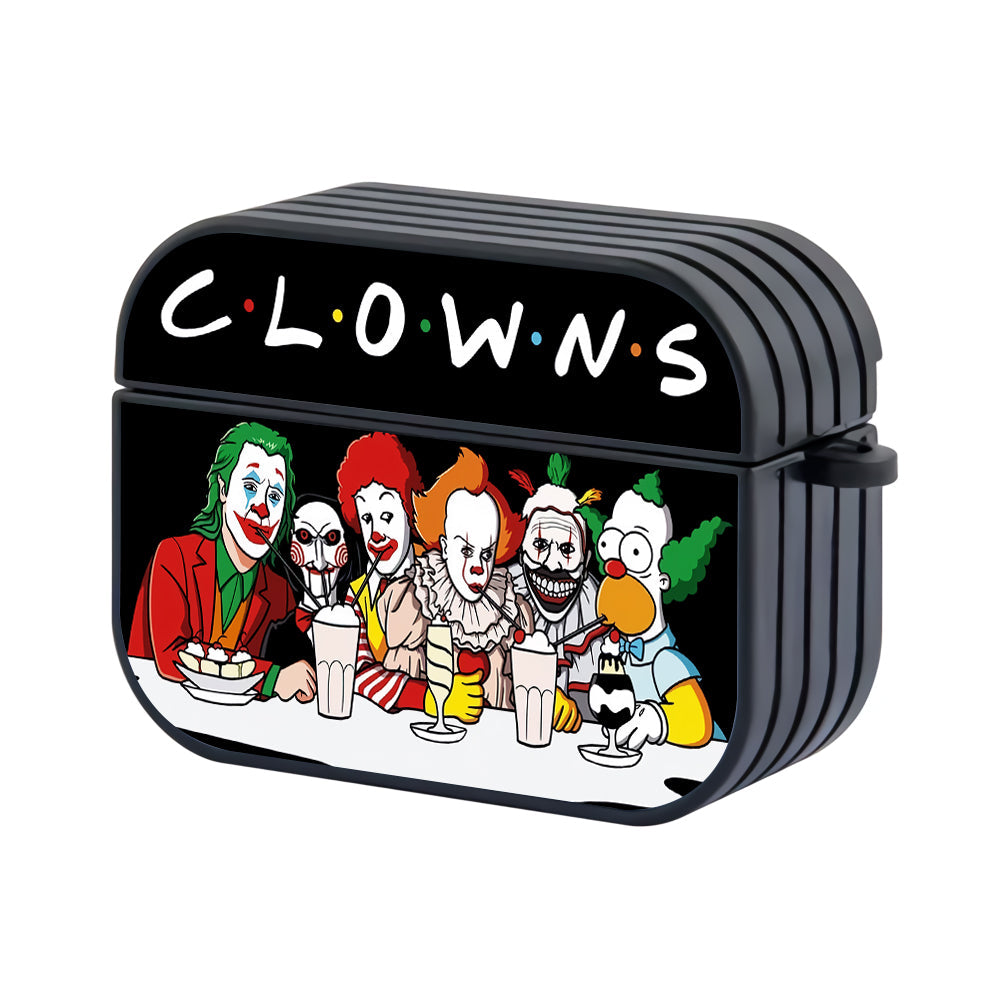 Horror Clowns Halloween Apple AirPods Pro 3 Case-AirPod Case-Altracase