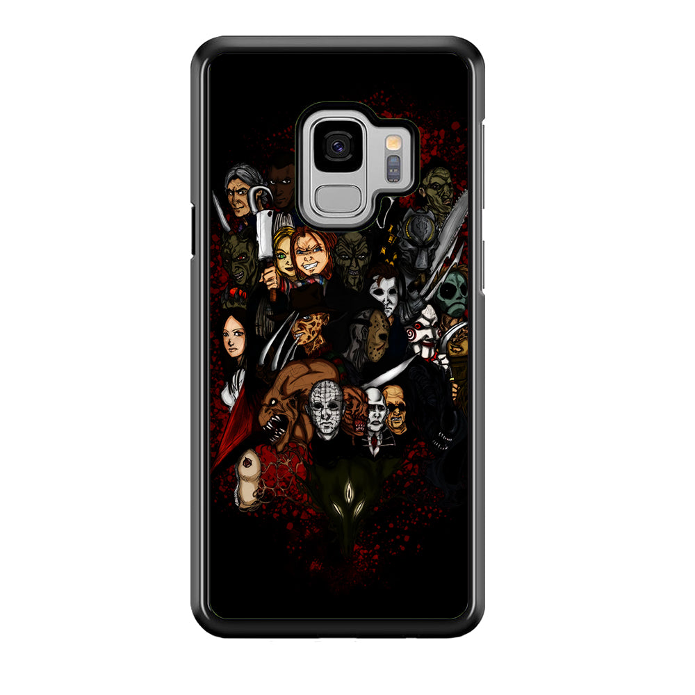 Horror Movie Character Samsung Galaxy S9 Case-Phone Case-Rubber Black (2D Case)-Altracase