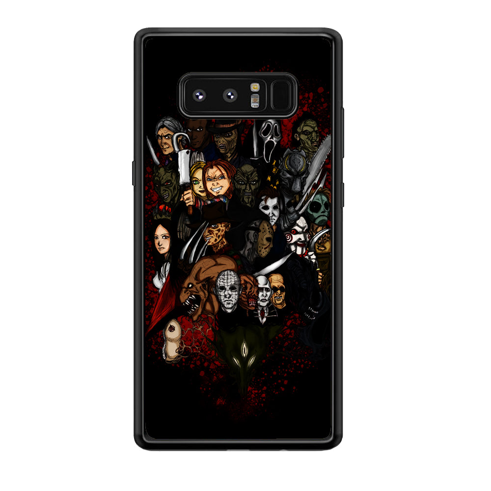 Horror Movie Character Samsung Galaxy Note 8 Case-Phone Case-Tempered Glass Case-Altracase