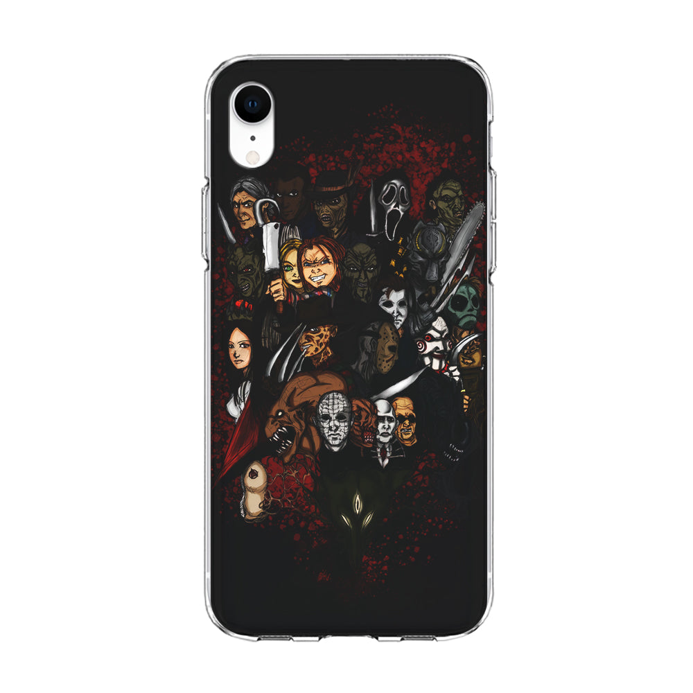 Horror Movie Character iPhone XR Case-Phone Case-Clear Soft Case-Altracase