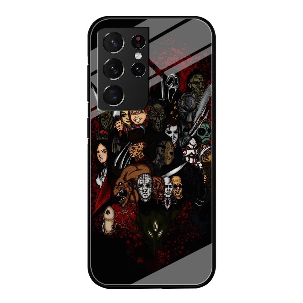 Horror Movie Character Samsung Galaxy S23 Ultra Case-Phone Case-Tempered Glass Case-Altracase