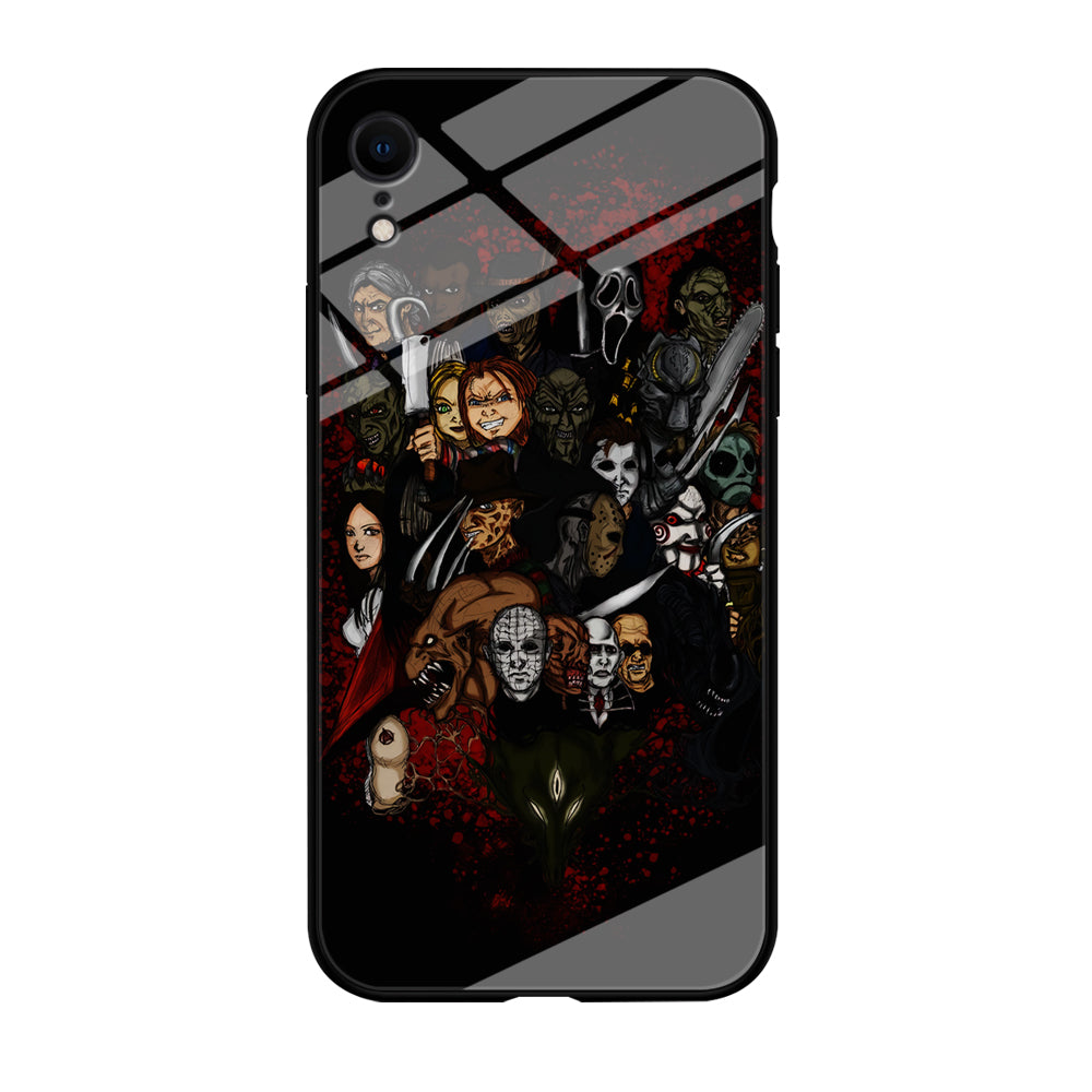 Horror Movie Character iPhone XR Case-Phone Case-Tempered Glass Case-Altracase