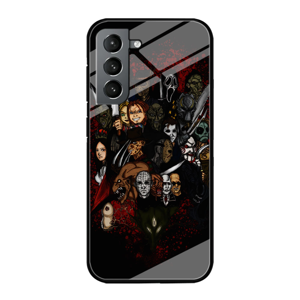 Horror Movie Character Samsung Galaxy S22 Plus Case-Phone Case-Tempered Glass Case-Altracase