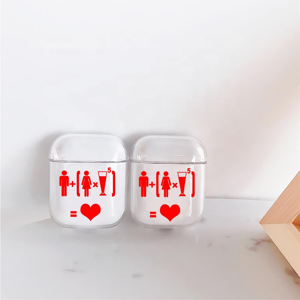 How To Get Love Hard Plastic Protective Clear Case Cover For Apple Airpods-AirPod Case-Altracase