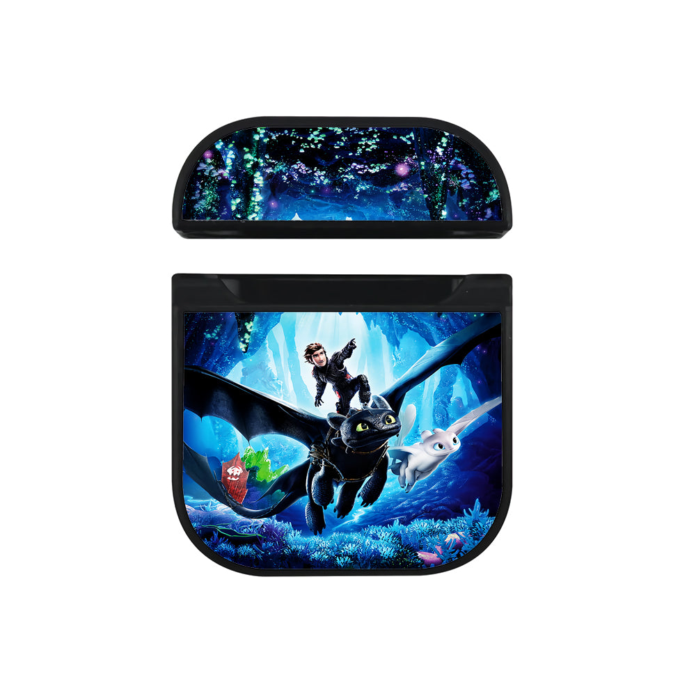 How to Train Your Dragon Hard Plastic Case Cover For Apple Airpods-AirPod Case-Black-Altracase