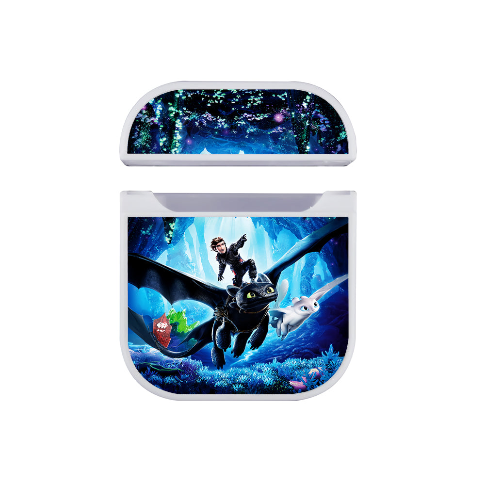 How to Train Your Dragon Hard Plastic Case Cover For Apple Airpods-AirPod Case-White-Altracase