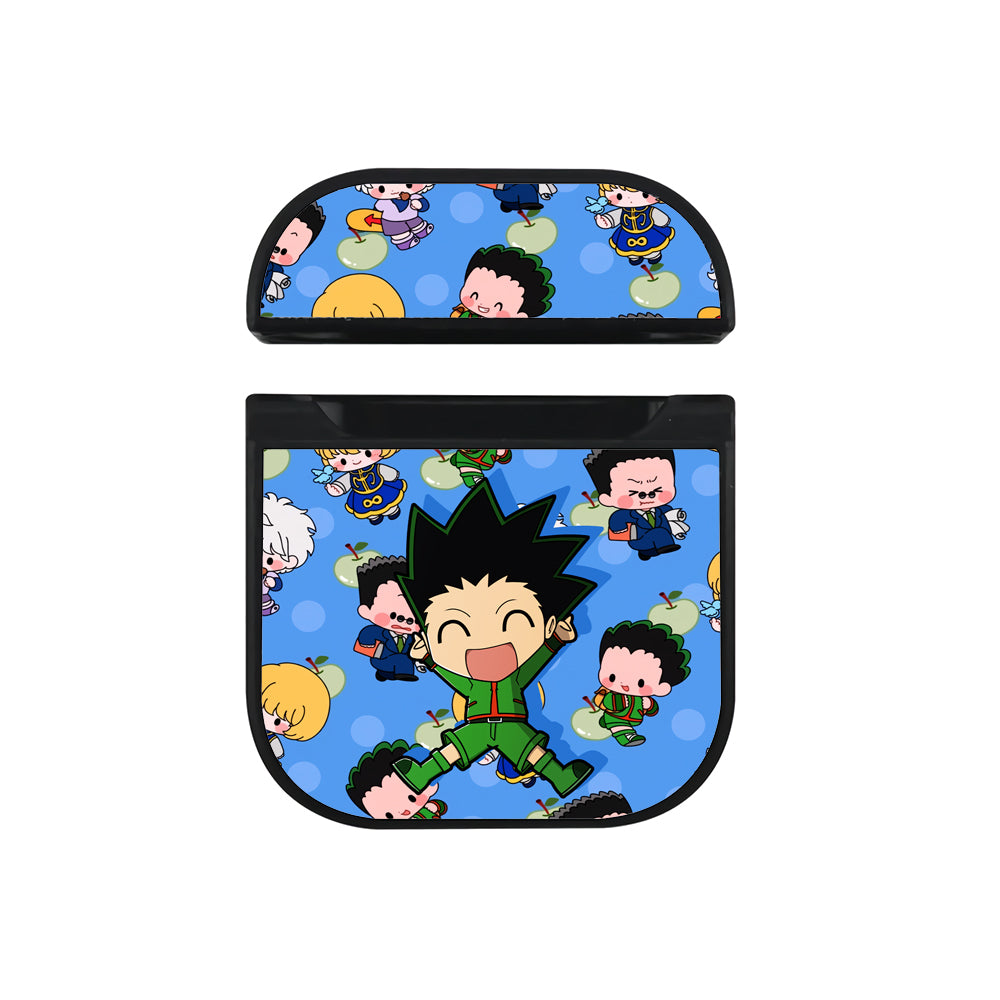 Hunter x Hunter Jump for Joy Apple AirPods Case-AirPod Case-Black-Altracase