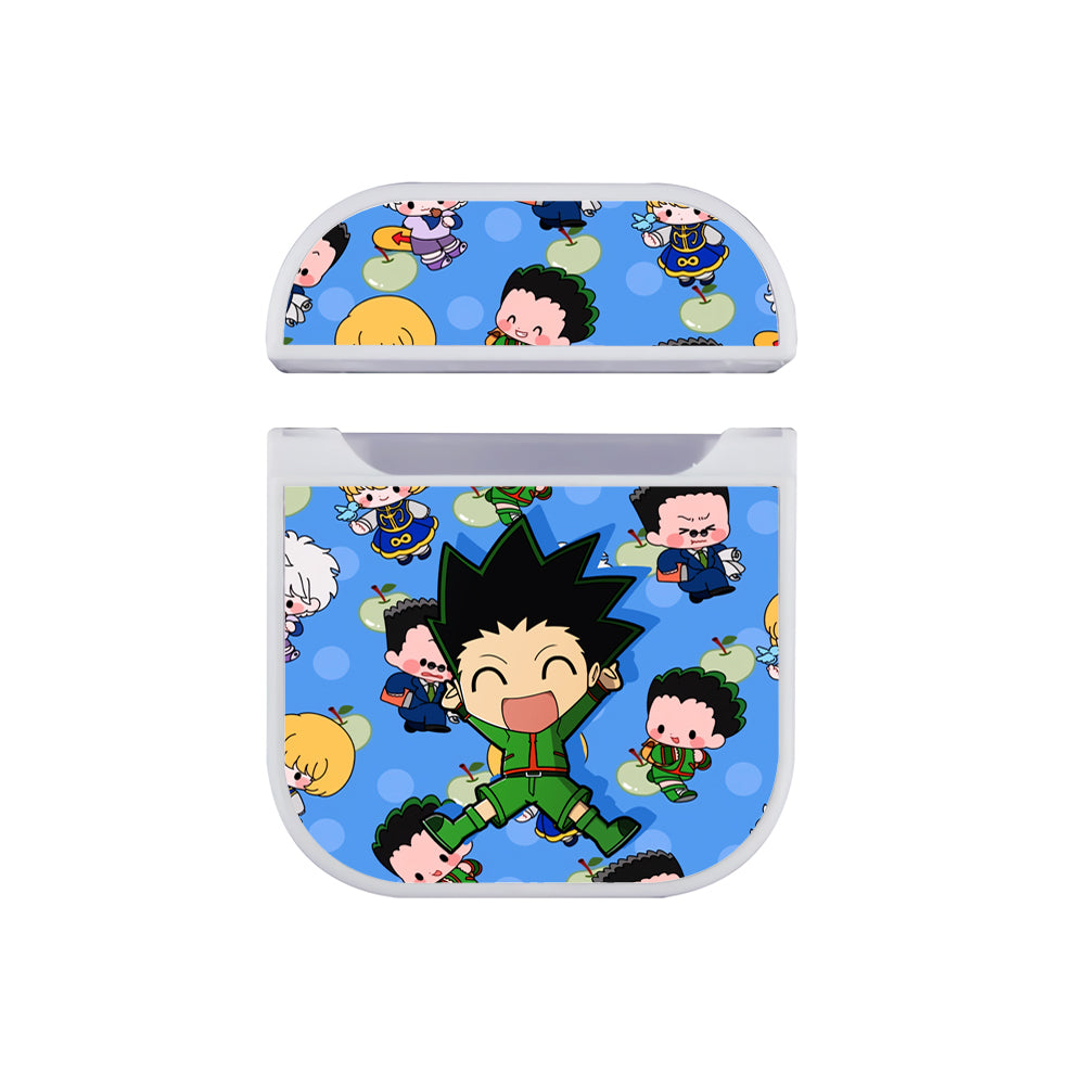 Hunter x Hunter Jump for Joy Apple AirPods Case-AirPod Case-White-Altracase