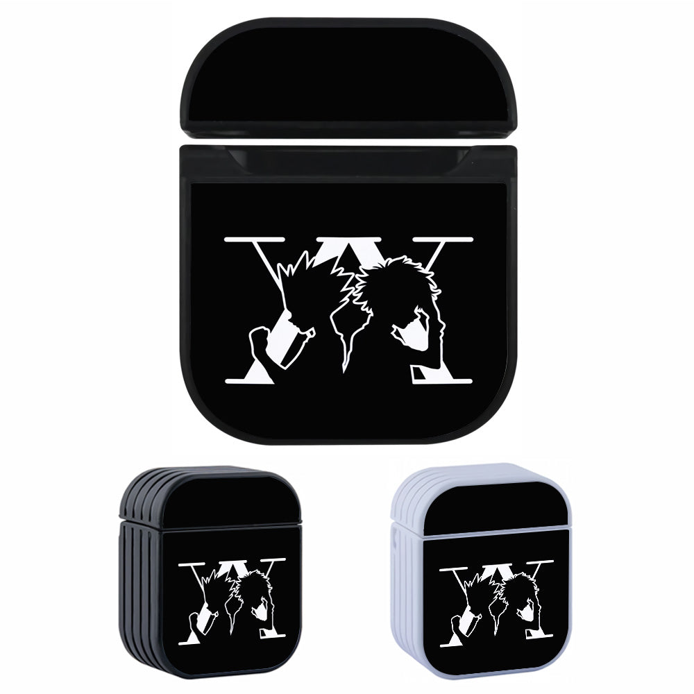 Hunter x Hunter Logo Silhouette Apple AirPods Case-AirPod Case-Altracase