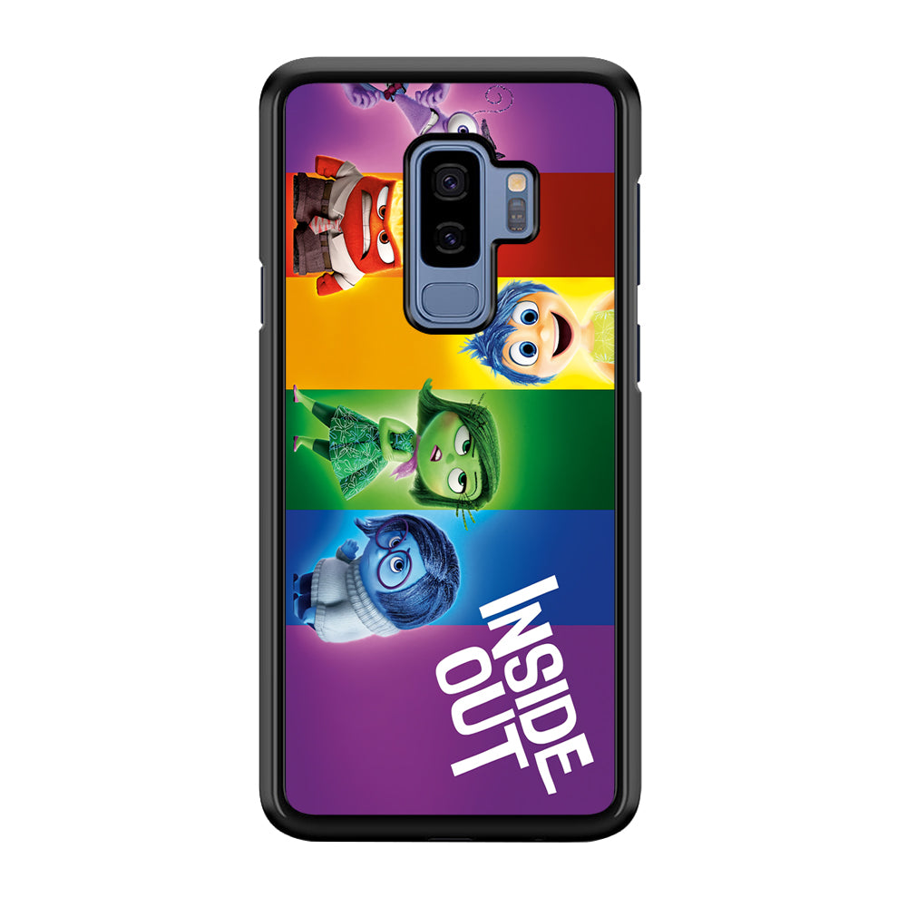 Inside Out Character Samsung Galaxy S9 Plus Case-Phone Case-Rubber Black (2D Case)-Altracase