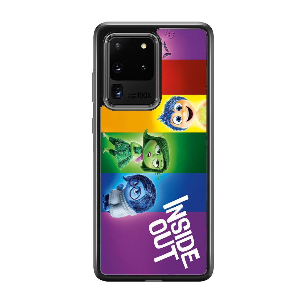 Inside Out Character Samsung Galaxy S20 Ultra Case-Phone Case-Tempered Glass Case-Altracase