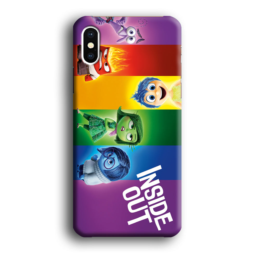 Inside Out Character iPhone Xs Max Case-Phone Case-3D Case-Altracase
