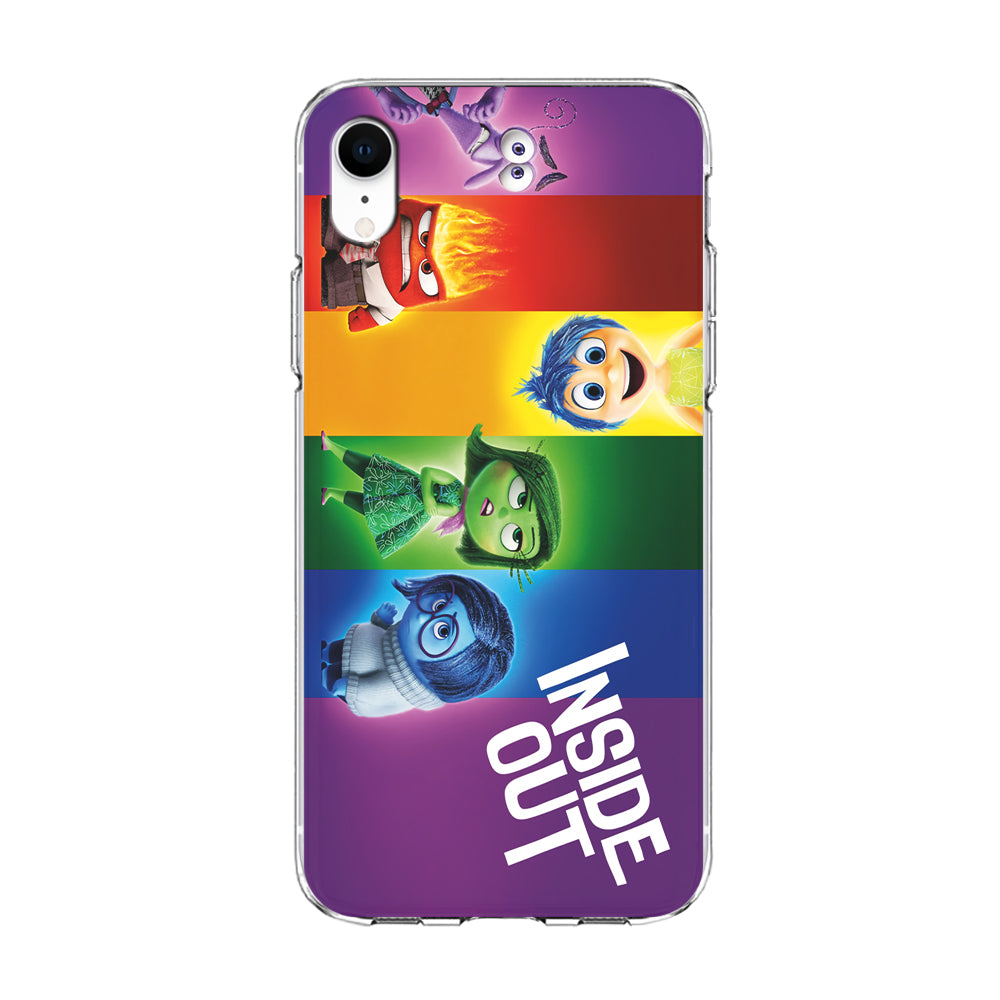 Inside Out Character iPhone XR Case-Phone Case-Clear Soft Case-Altracase
