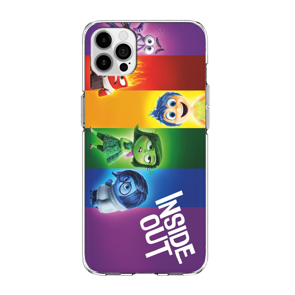 Inside Out Character iPhone 15 Pro Max Case-Phone Case-Clear Soft Case-Altracase