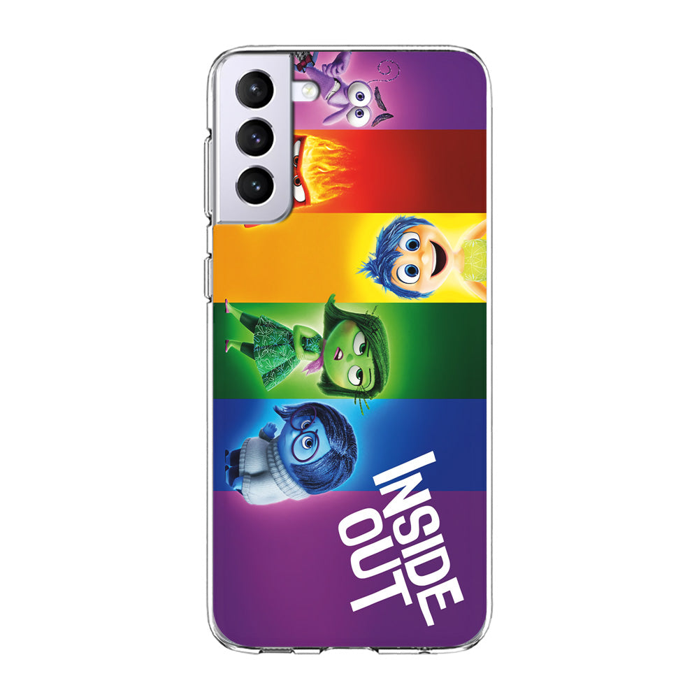 Inside Out Character Samsung Galaxy S21 Plus Case-Phone Case-Clear Soft Case-Altracase