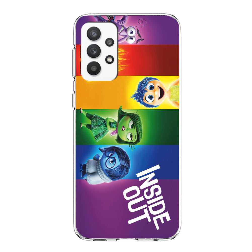 Inside Out Character Samsung Galaxy A32 Case-Phone Case-Clear Soft Case-Altracase