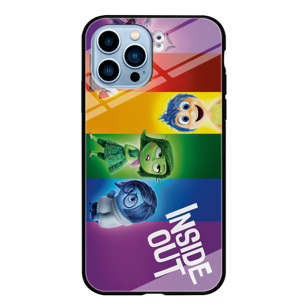 Inside Out Character iPhone 15 Pro Max Case-Phone Case-Tempered Glass Case-Altracase
