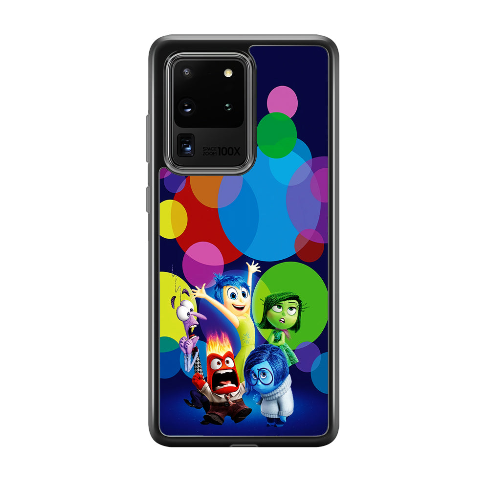 Inside Out Colorful Circle Samsung Galaxy S20 Ultra Case-Phone Case-Tempered Glass Case-Altracase