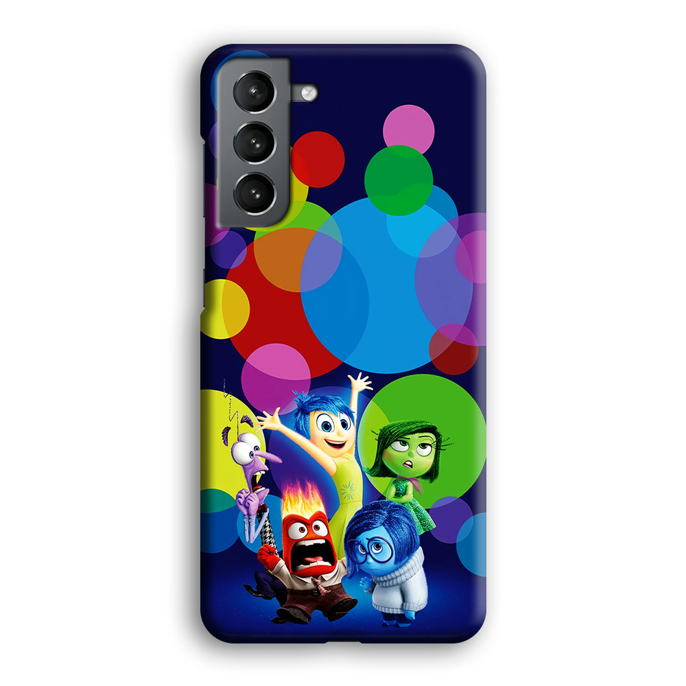 Inside Out Colorful Circle Samsung Galaxy S21 Plus Case-Phone Case-3D Case-Altracase