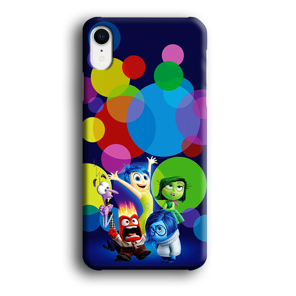 Inside Out Colorful Circle iPhone XR Case-Phone Case-3D Case-Altracase