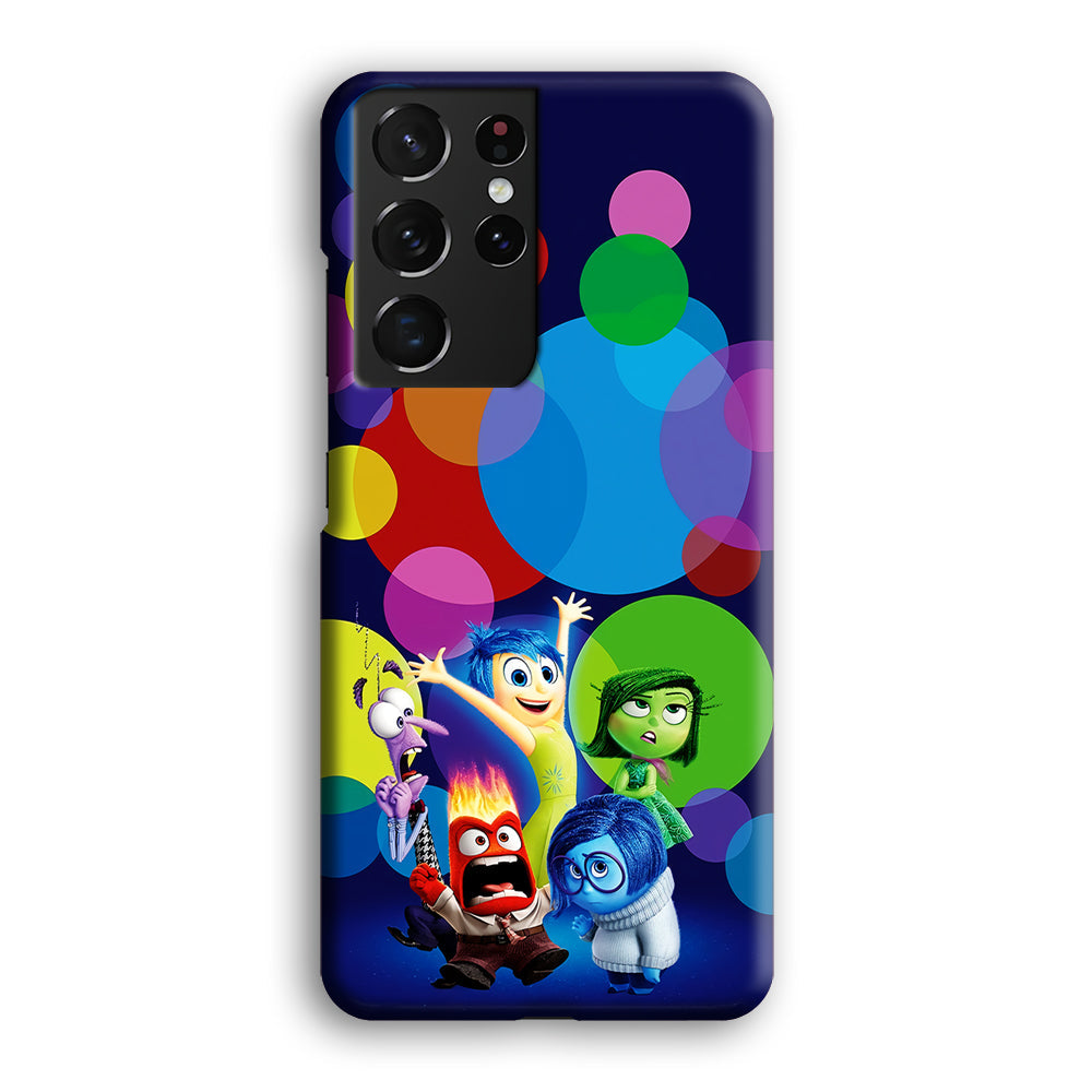 Inside Out Colorful Circle Samsung Galaxy S23 Ultra Case-Phone Case-3D Case-Altracase