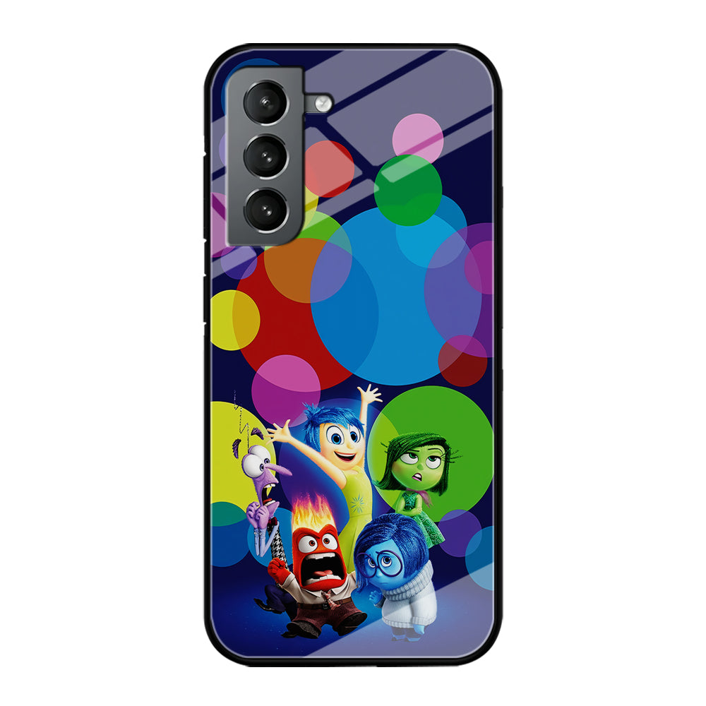 Inside Out Colorful Circle Samsung Galaxy S21 Plus Case-Phone Case-Tempered Glass Case-Altracase
