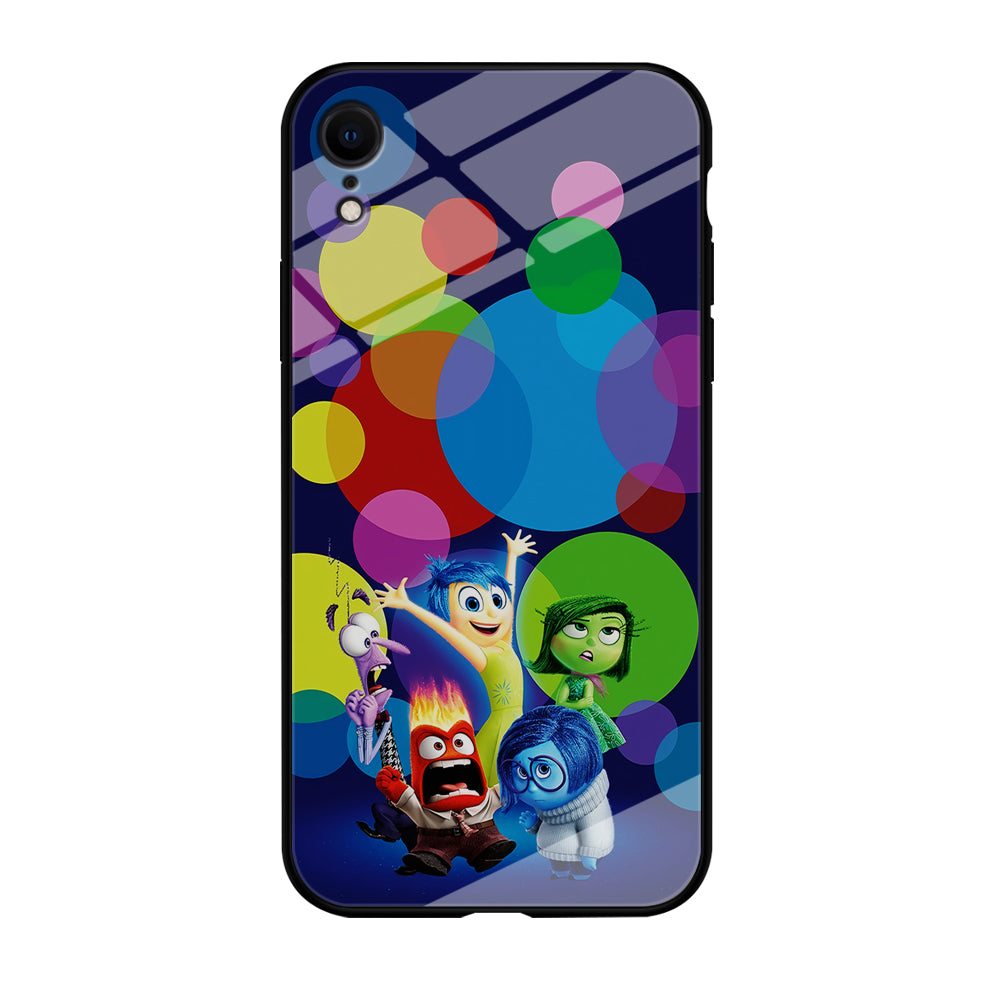 Inside Out Colorful Circle iPhone XR Case-Phone Case-Tempered Glass Case-Altracase