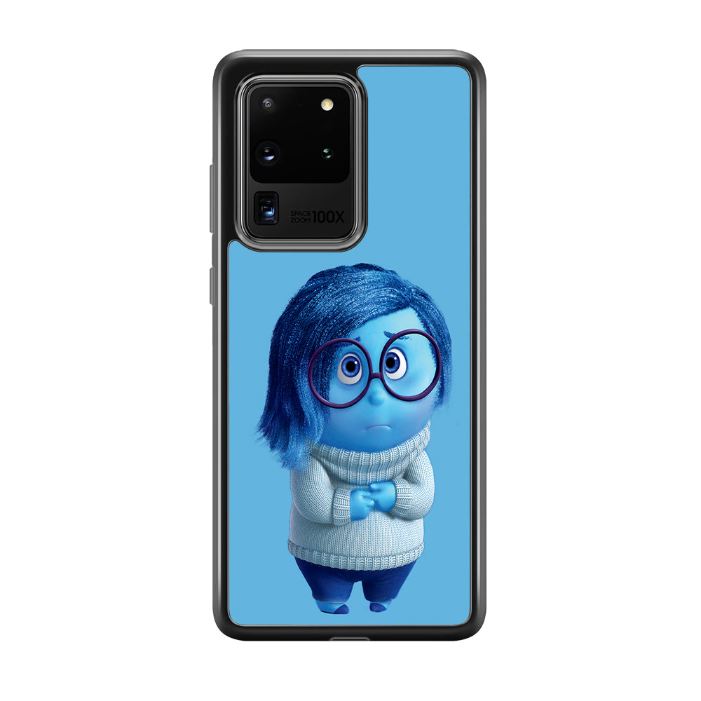 Inside Out Sadness Blue Samsung Galaxy S20 Ultra Case-Phone Case-Tempered Glass Case-Altracase