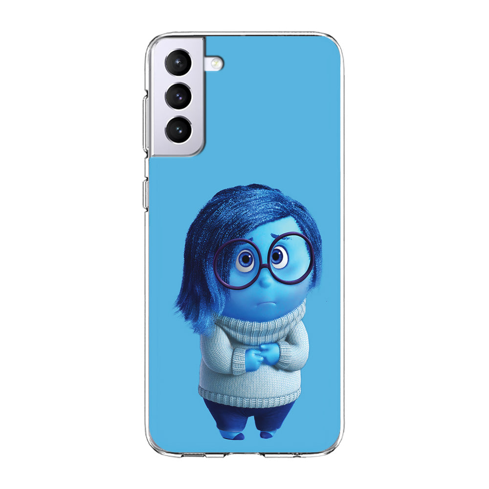 Inside Out Sadness Blue Samsung Galaxy S21 Plus Case-Phone Case-Clear Soft Case-Altracase