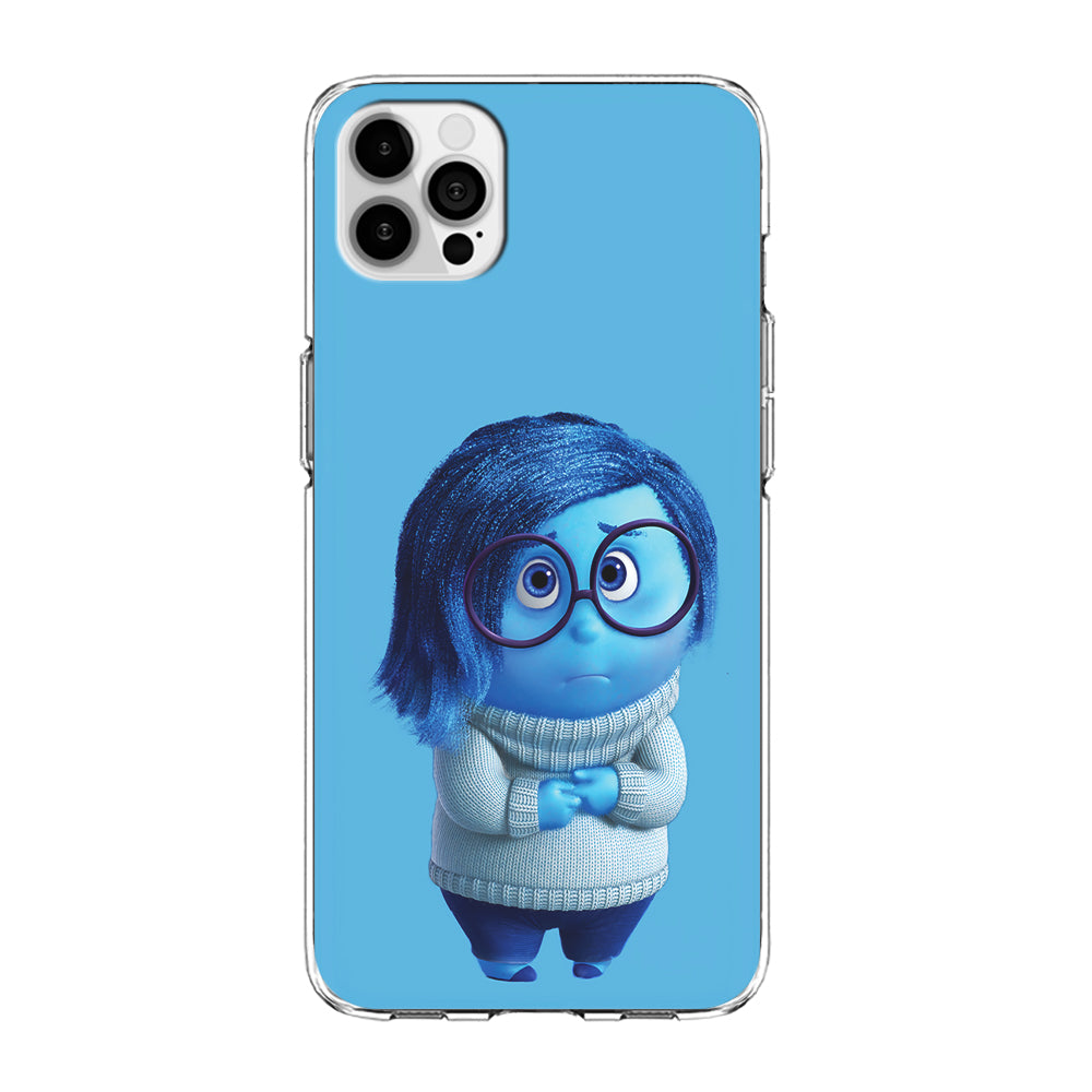 Inside Out Sadness Blue iPhone 15 Pro Max Case-Phone Case-Clear Soft Case-Altracase