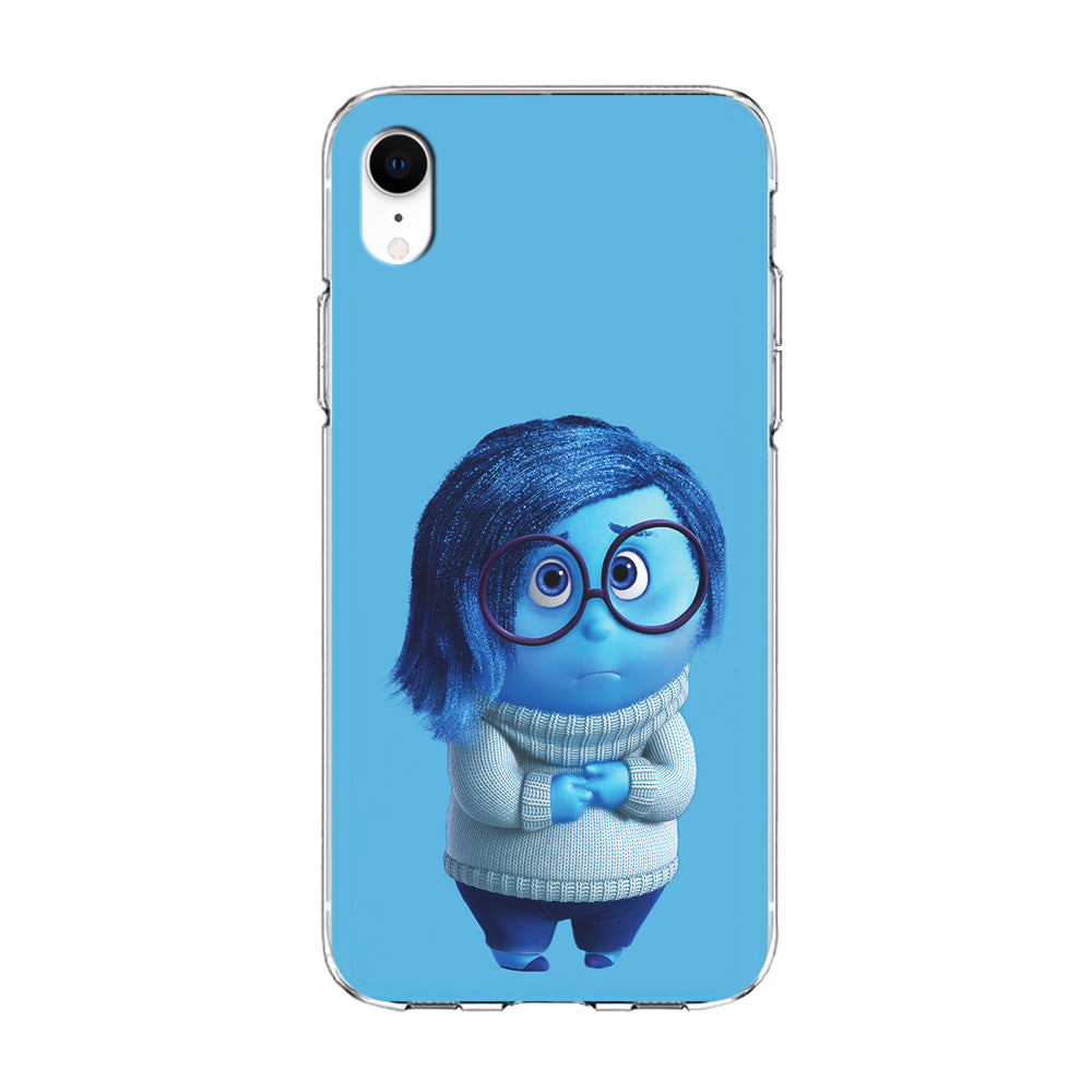 Inside Out Sadness Blue iPhone XR Case-Phone Case-Clear Soft Case-Altracase