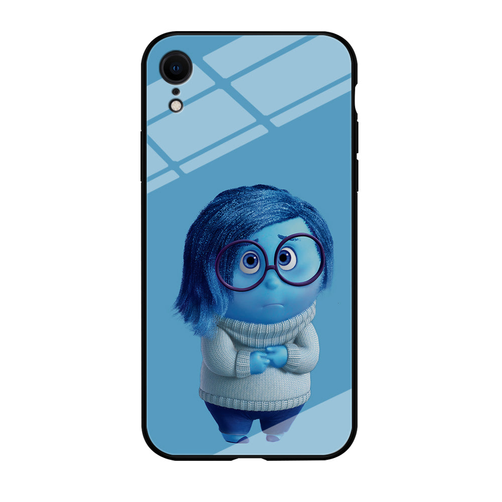 Inside Out Sadness Blue iPhone XR Case-Phone Case-Tempered Glass Case-Altracase