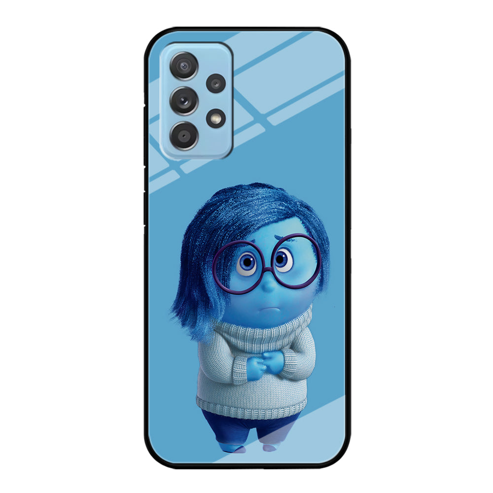 Inside Out Sadness Blue Samsung Galaxy A52 Case-Phone Case-Tempered Glass Case-Altracase
