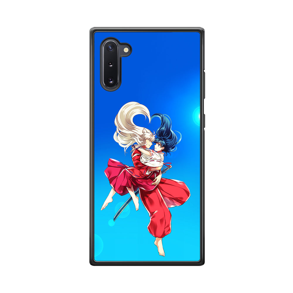 Inuyasha and Kagome Romantic Samsung Galaxy Note 10 Case-Phone Case-Tempered Glass Case-Altracase