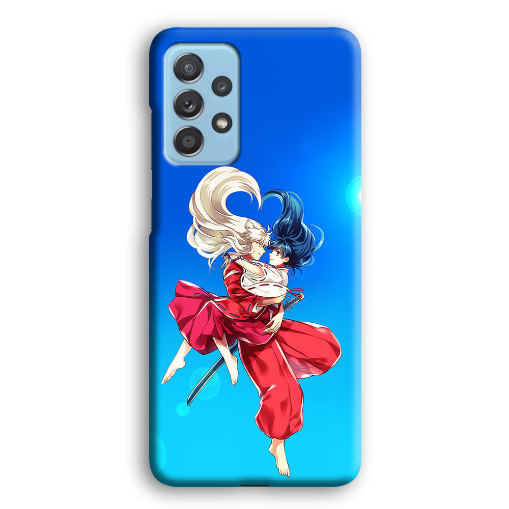 Inuyasha and Kagome Romantic Samsung Galaxy A52 Case-Phone Case-3D Case-Altracase